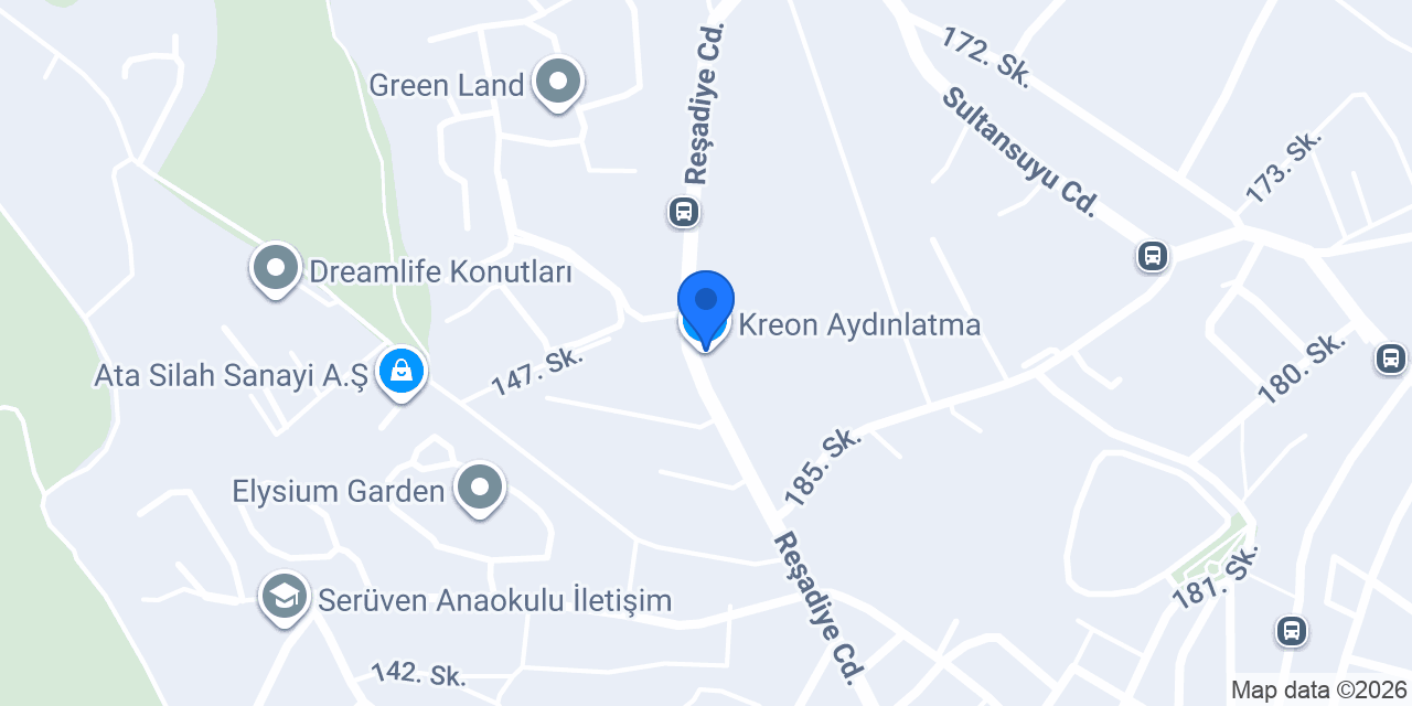 Kreon Aydınlatma konumu