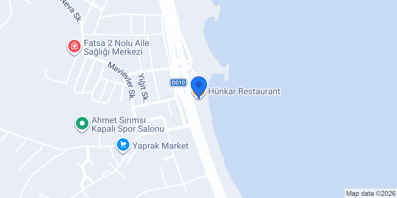 Hünkar Restaurant konumu