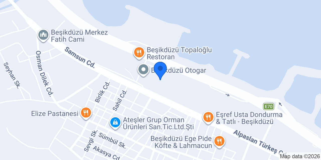 Kamil Koç konumu