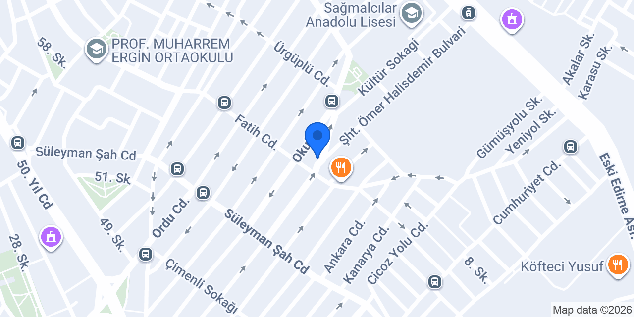 Aktuğ Eczanesi konumu