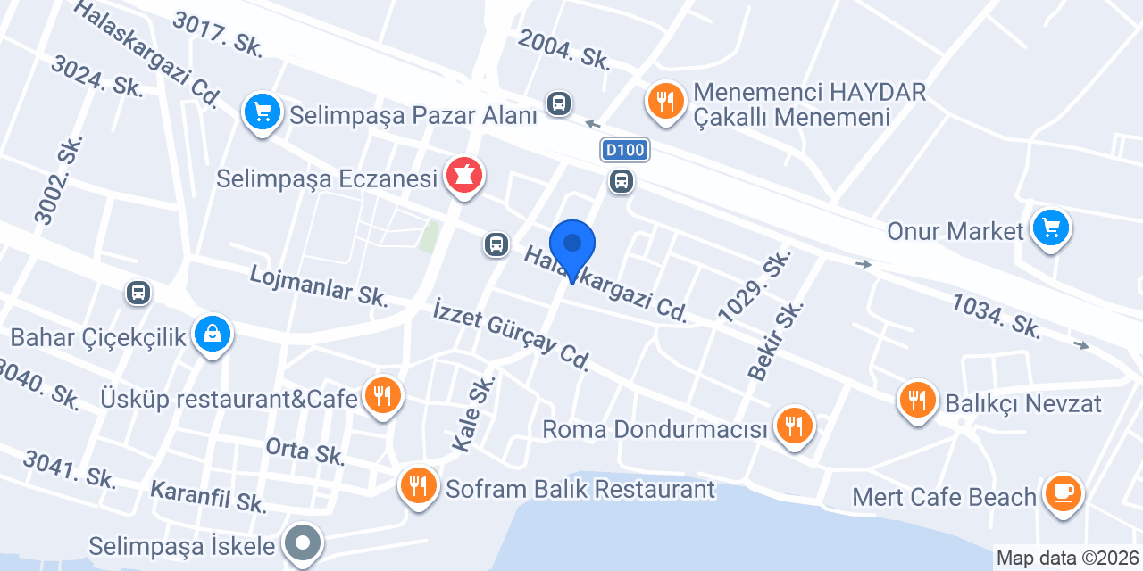 ALTINBAŞAK UNLU MAMULLER konumu