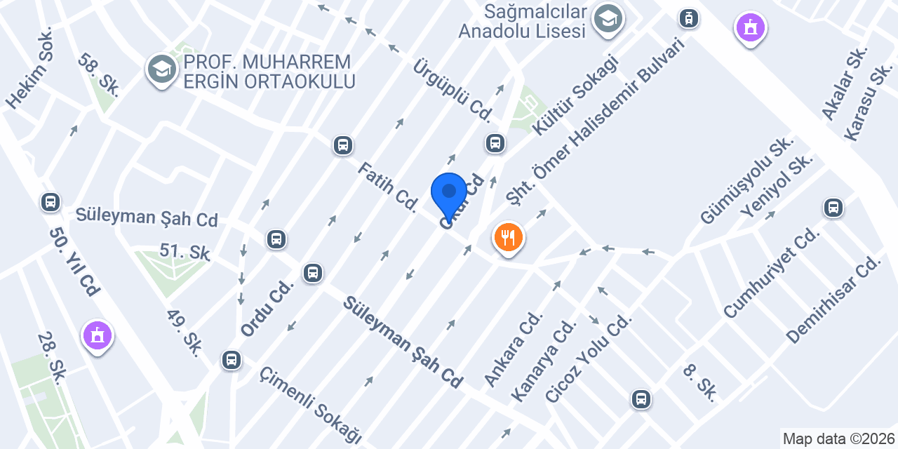 Nil Döner konumu