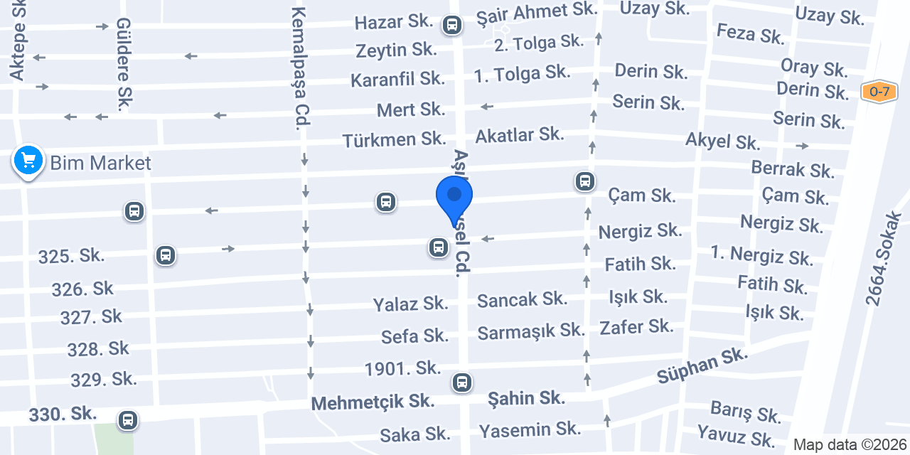 Özcanlar Kuyumculuk konumu