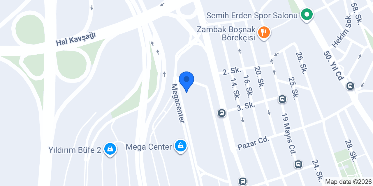 Oksijen Et konumu