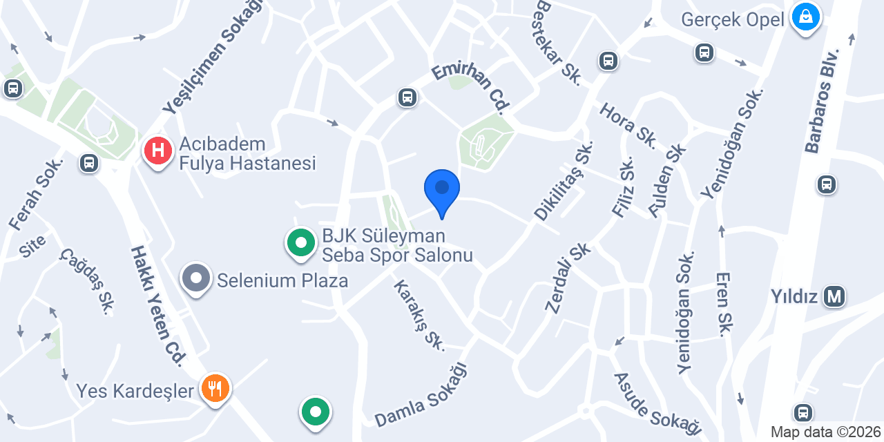 Uzman Psikolog Alanur ÖZALP konumu
