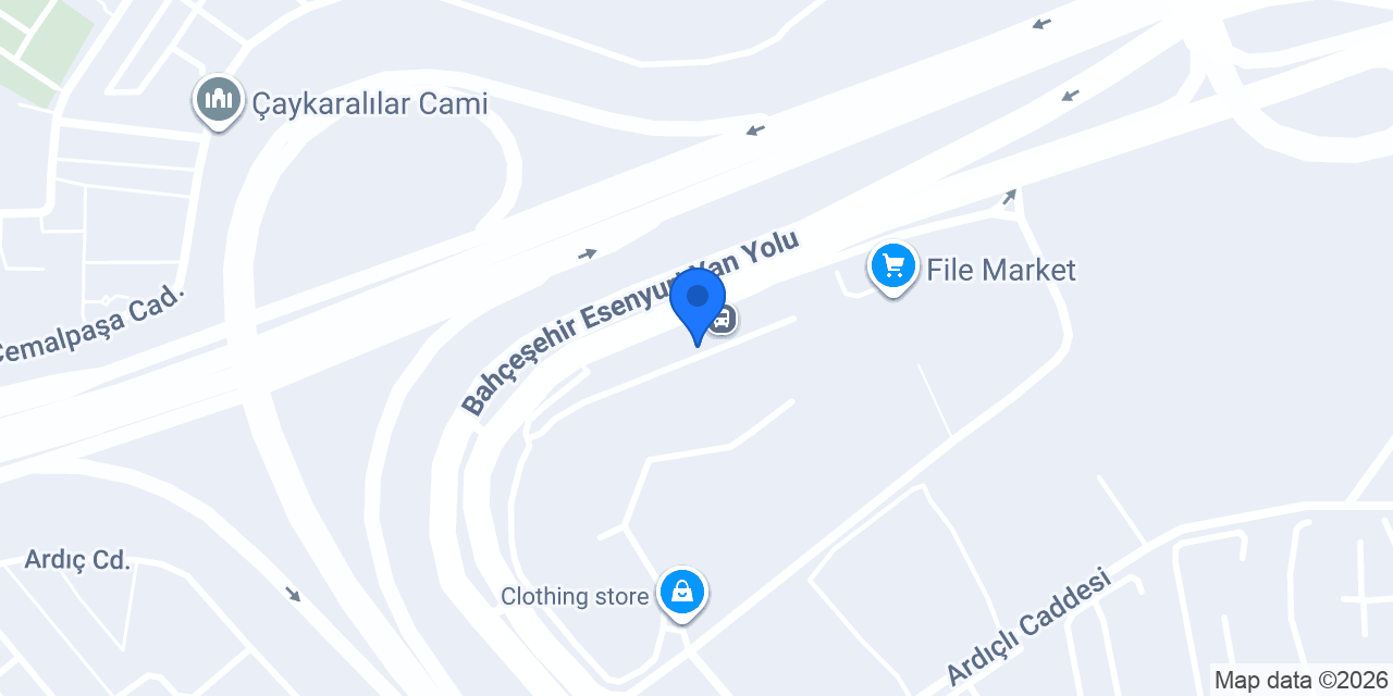 Erçağ Motors konumu