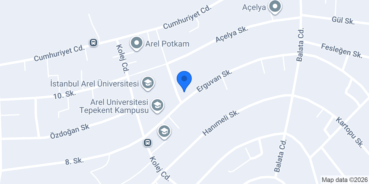 Blue Öğrenci Evleri konumu