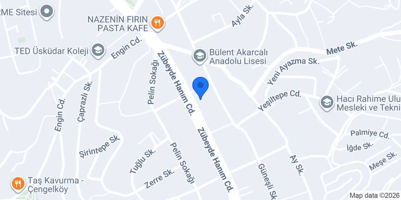 Çengelköy Mola Pasta&Fırın konumu