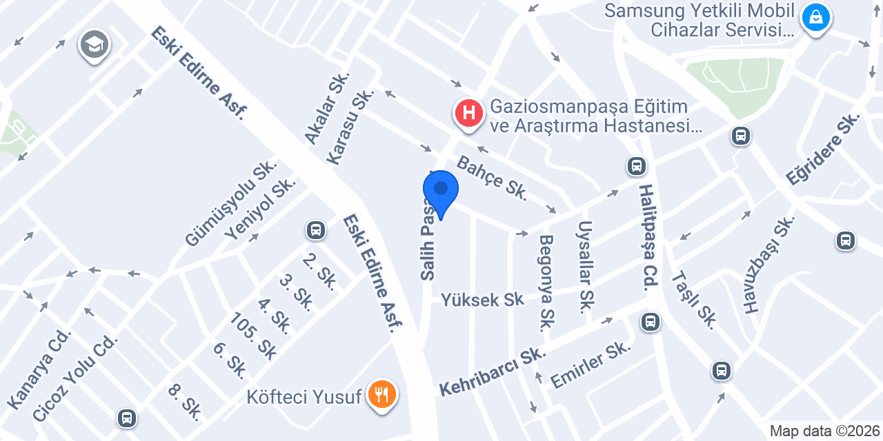Metod Sürücu Kursu konumu