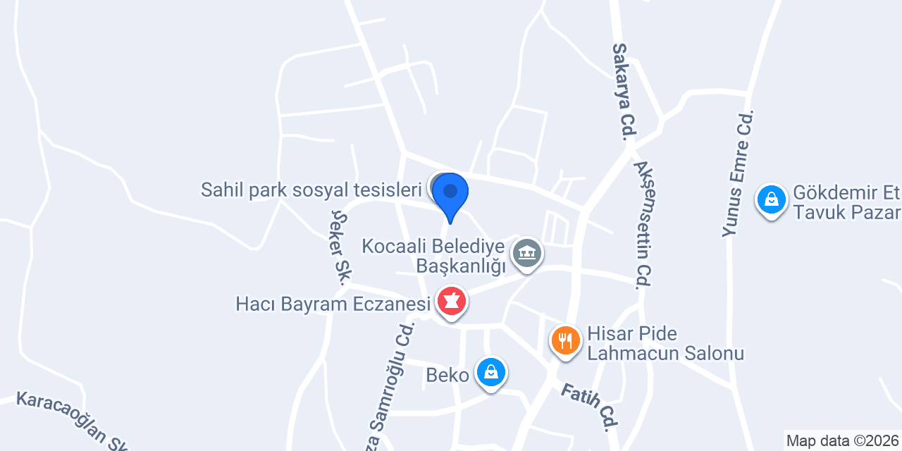 Kocaali Bilişim konumu