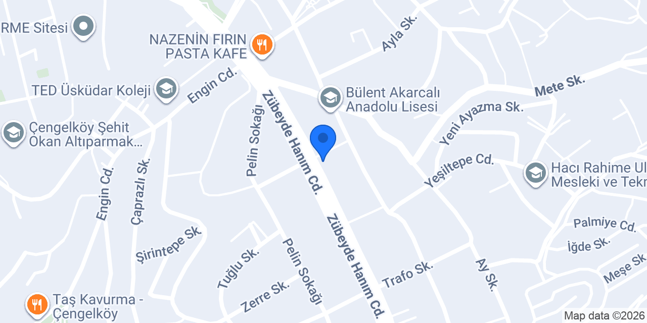 Boğaziçi büfe konumu