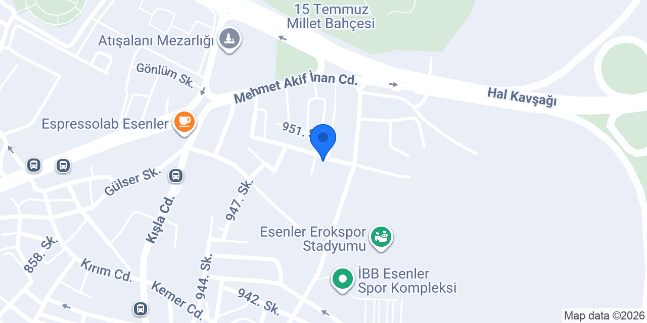 Baykan İnşaat konumu