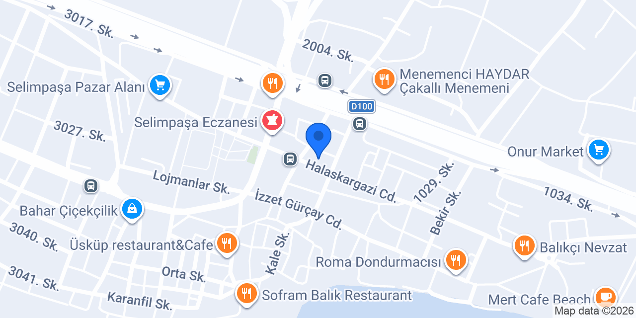 Selimpaşa Et Pazarı konumu