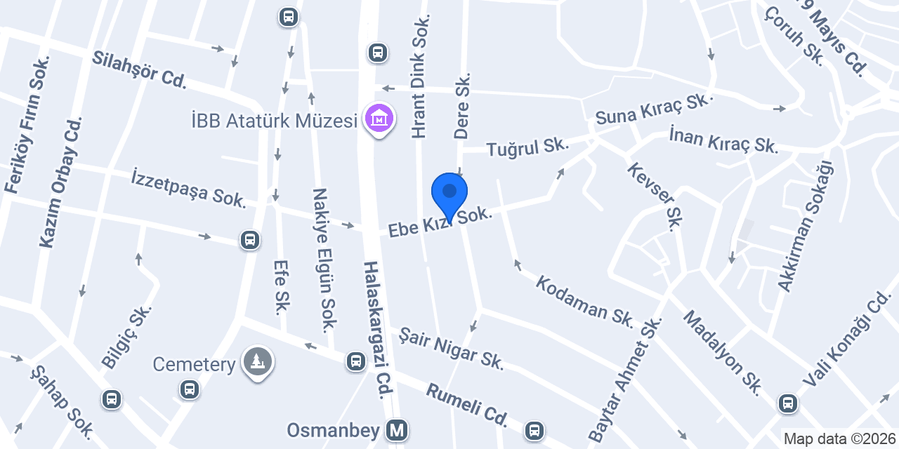 Valide Hotel konumu