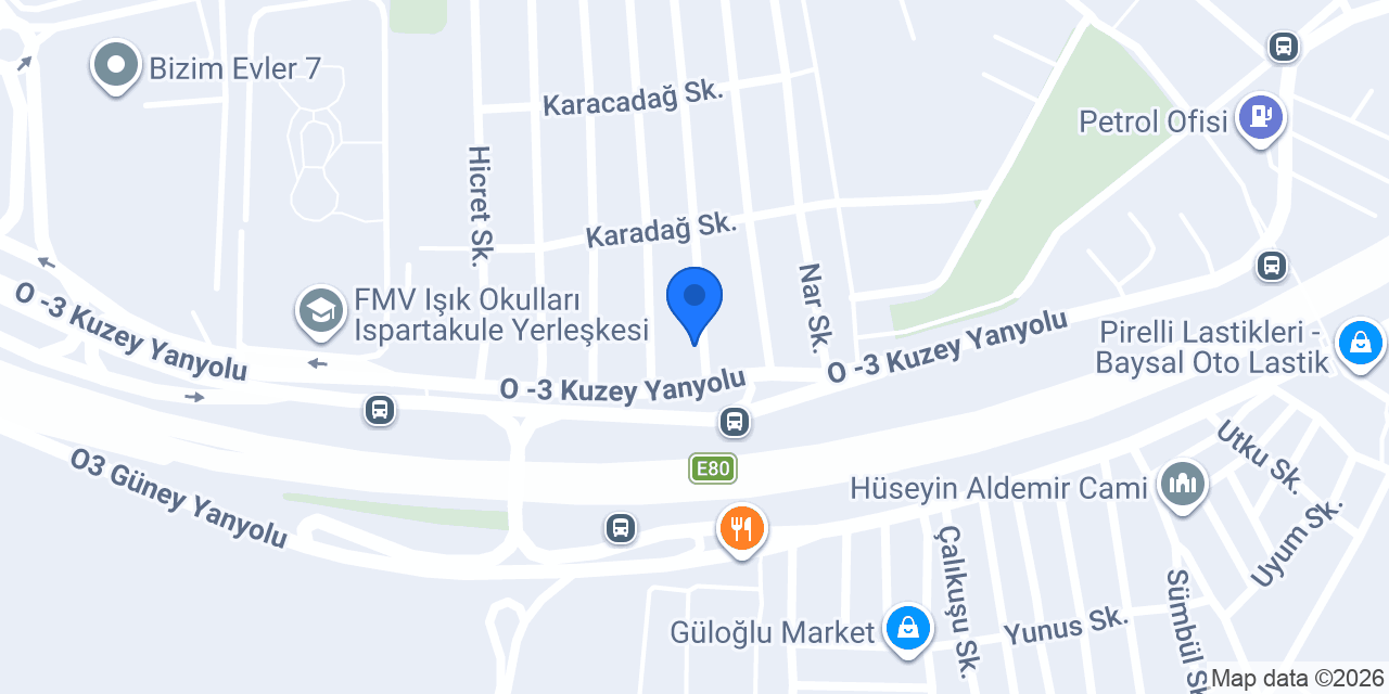 Oses Çiğ Köfte konumu