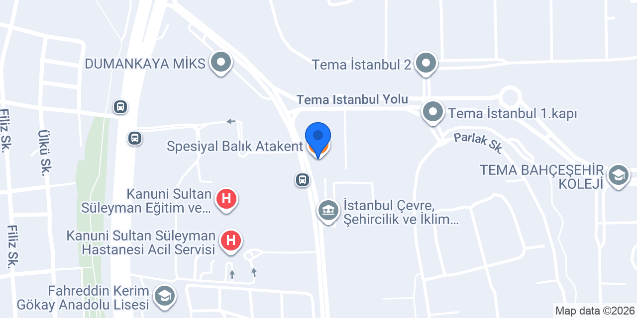 Spesiyal Balık Atakent konumu