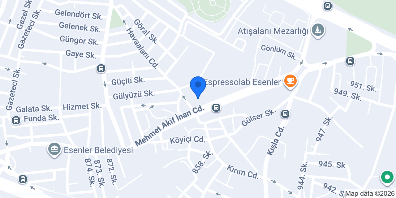 Özel Bambu Anaokulu konumu