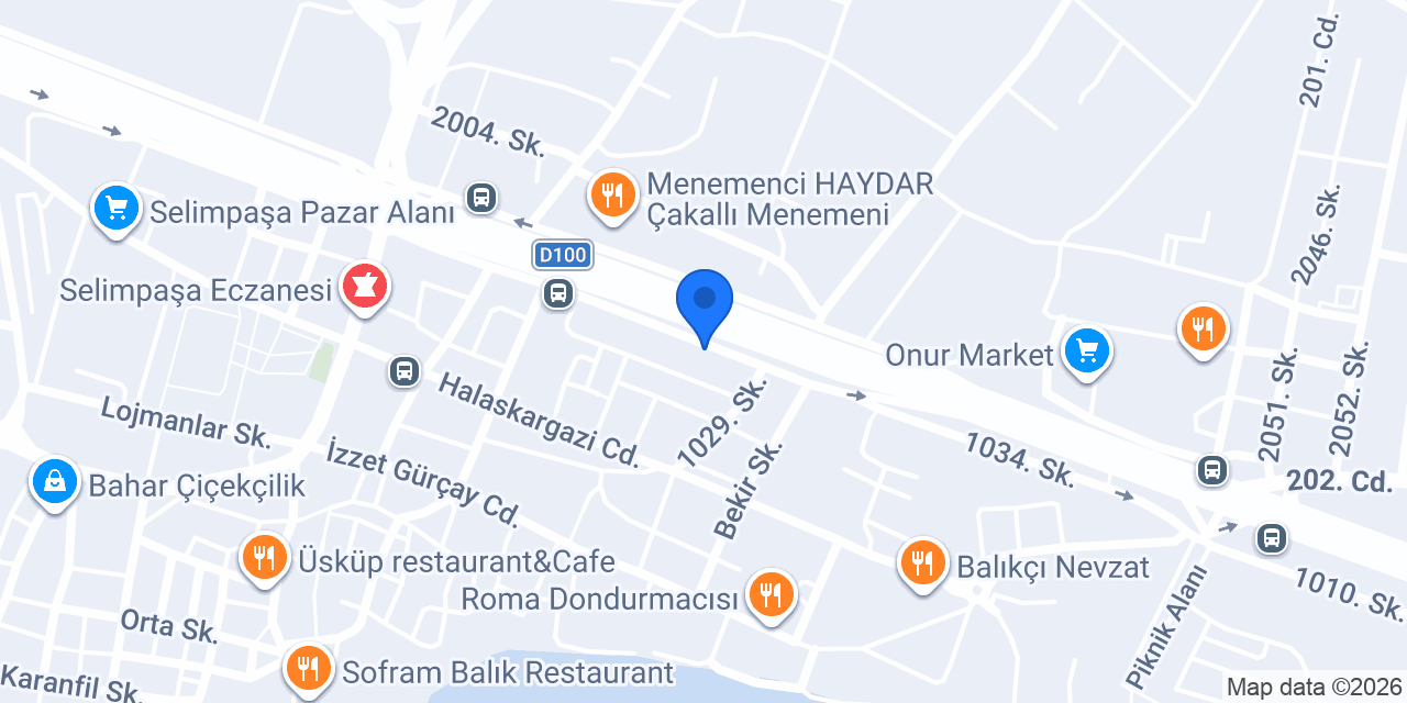 Sürat Kargo Selimpaşa Şube konumu