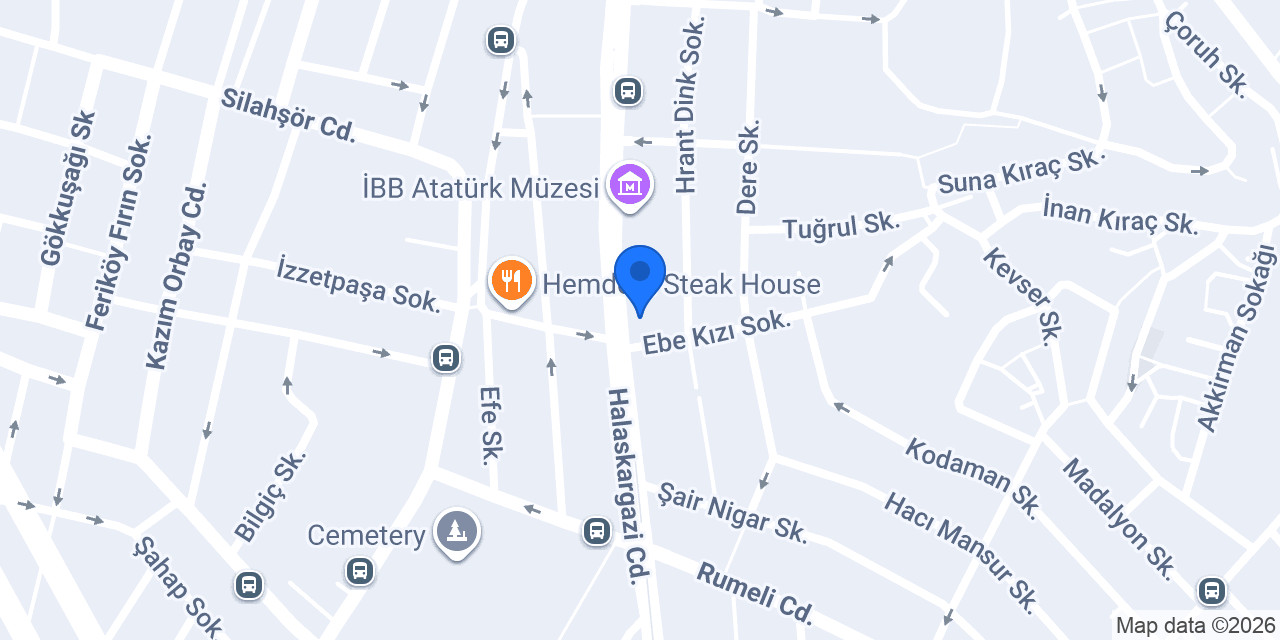 Karavan Turizm Sey. Nak. A.Ş. konumu