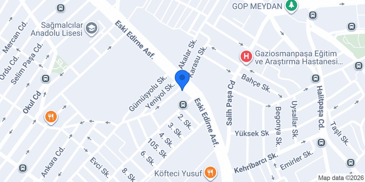 Evren Motor konumu