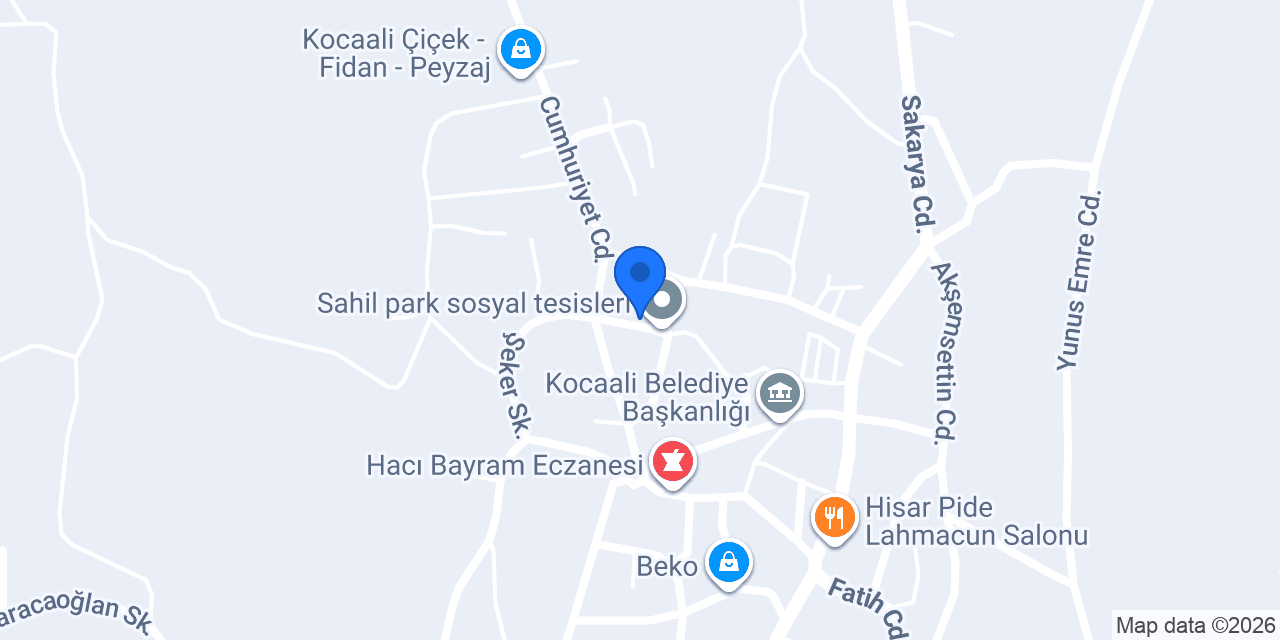 Semerkand Kocaali konumu