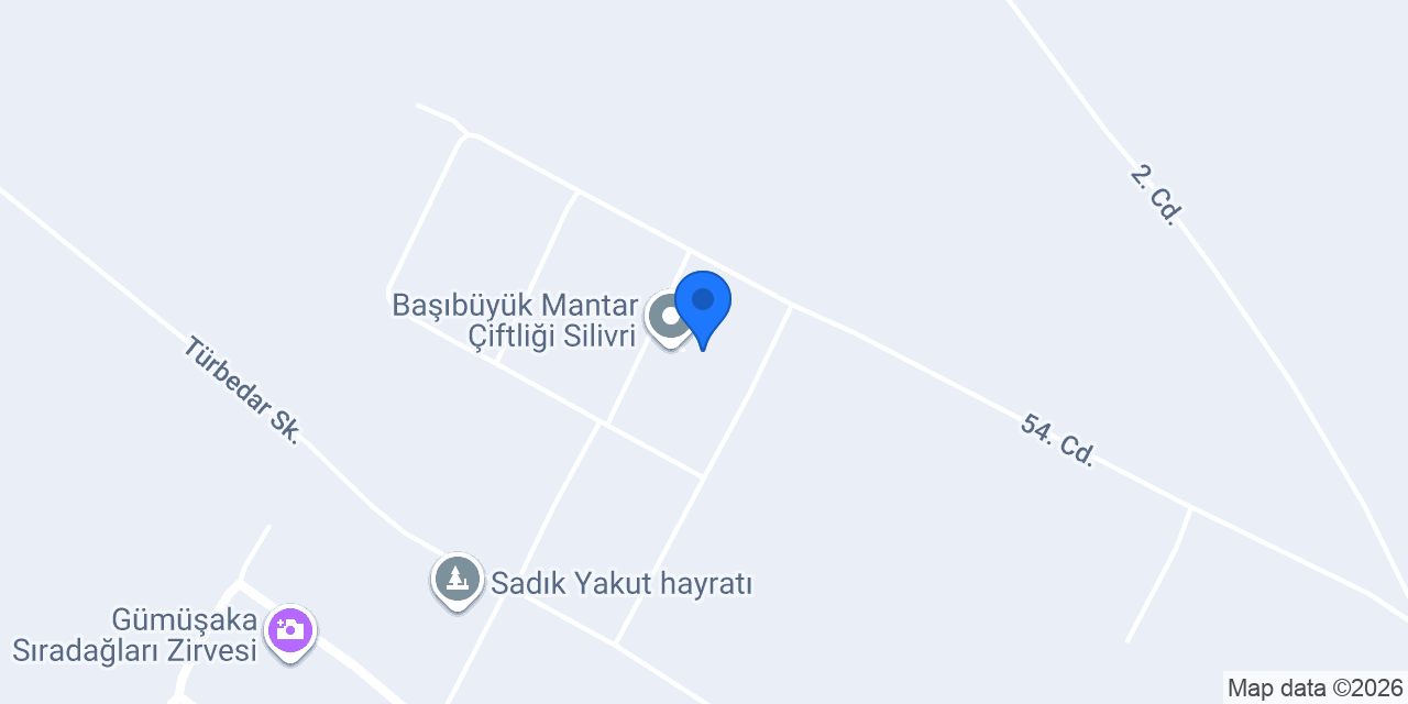 Tekirdag Mantar Çiftliği Silivri konumu