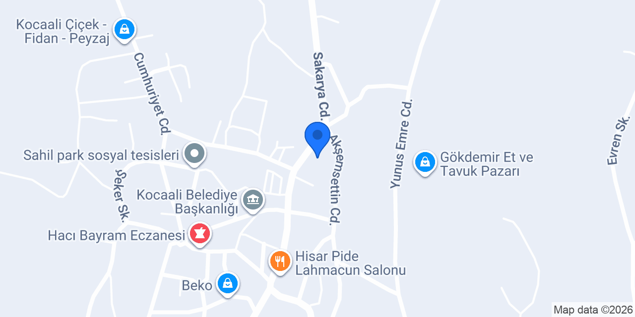 Kocaali Emlak konumu