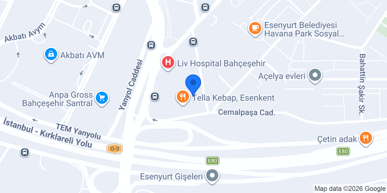 Op. Dr. Burak Uğraş konumu
