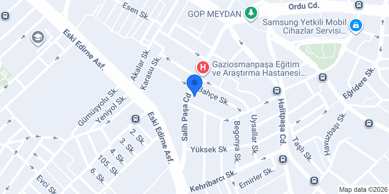 ŞİFA TERAPİ MERKEZİ konumu