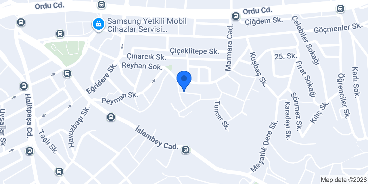 KAV ISI TESİSAT konumu