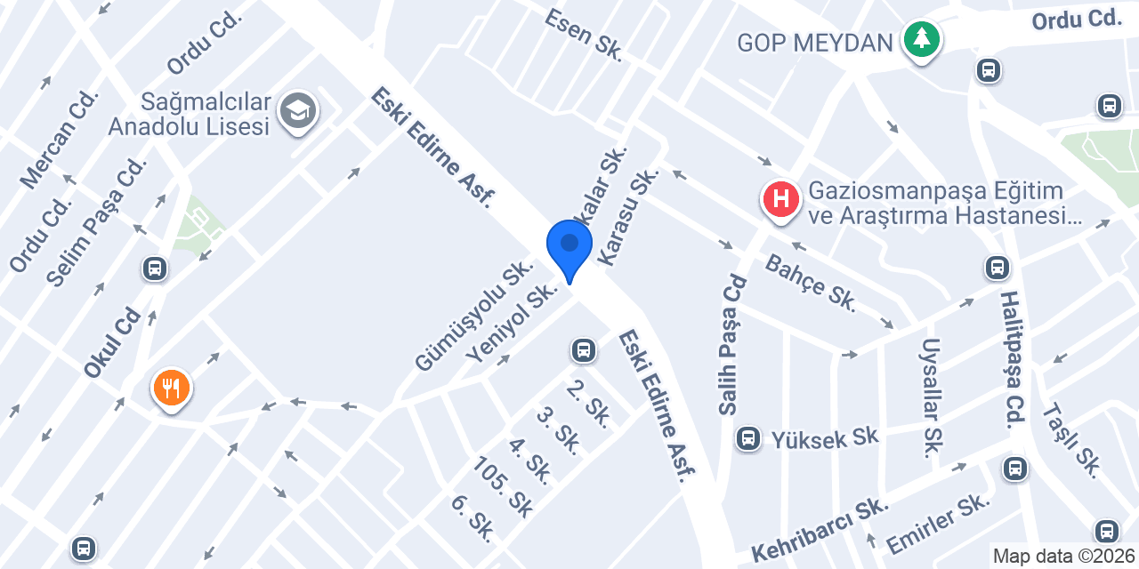 Ün Kardeş Mermer Makinaları konumu