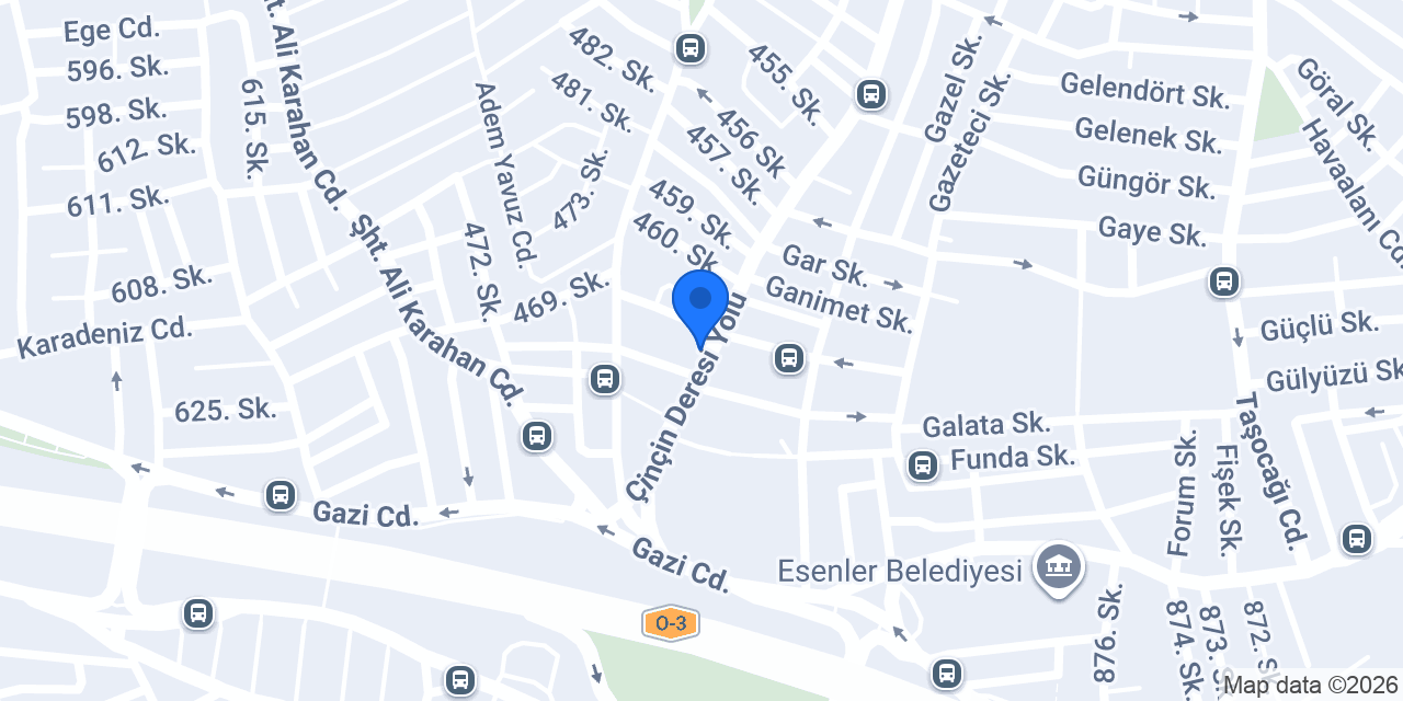 Eyüp Erkek Kuaförü konumu