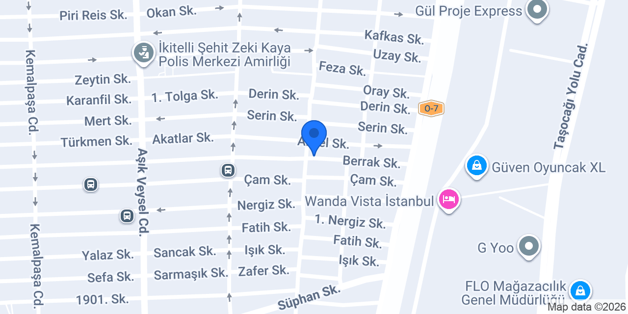 Sarp Elektrik Küçükçekmece konumu