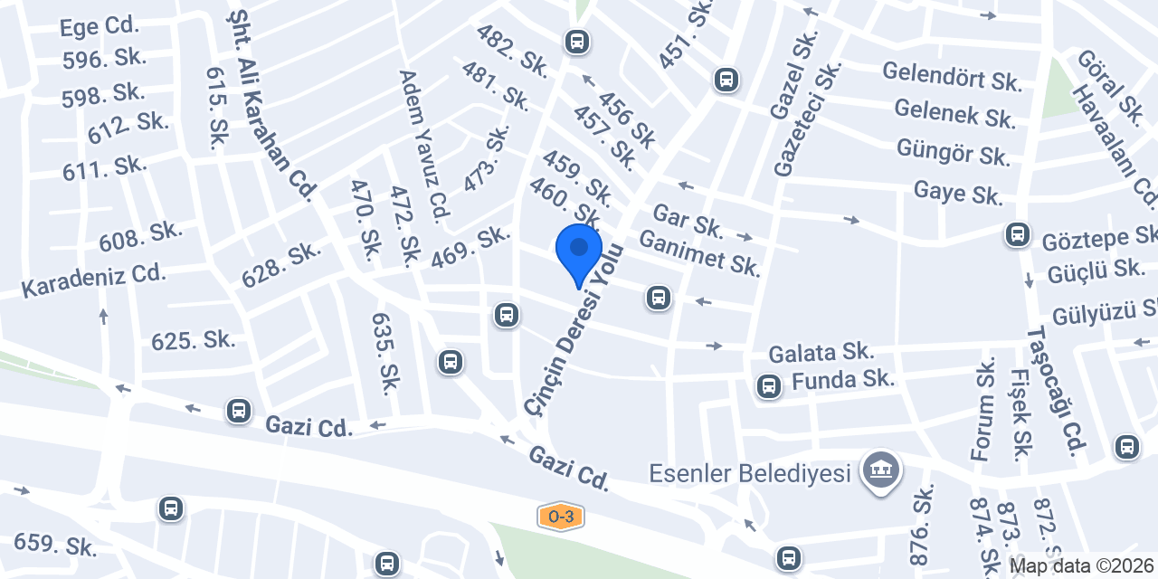 GERZELİLER TURİZM konumu