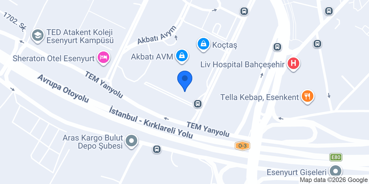 Bursa Kebap Evi konumu