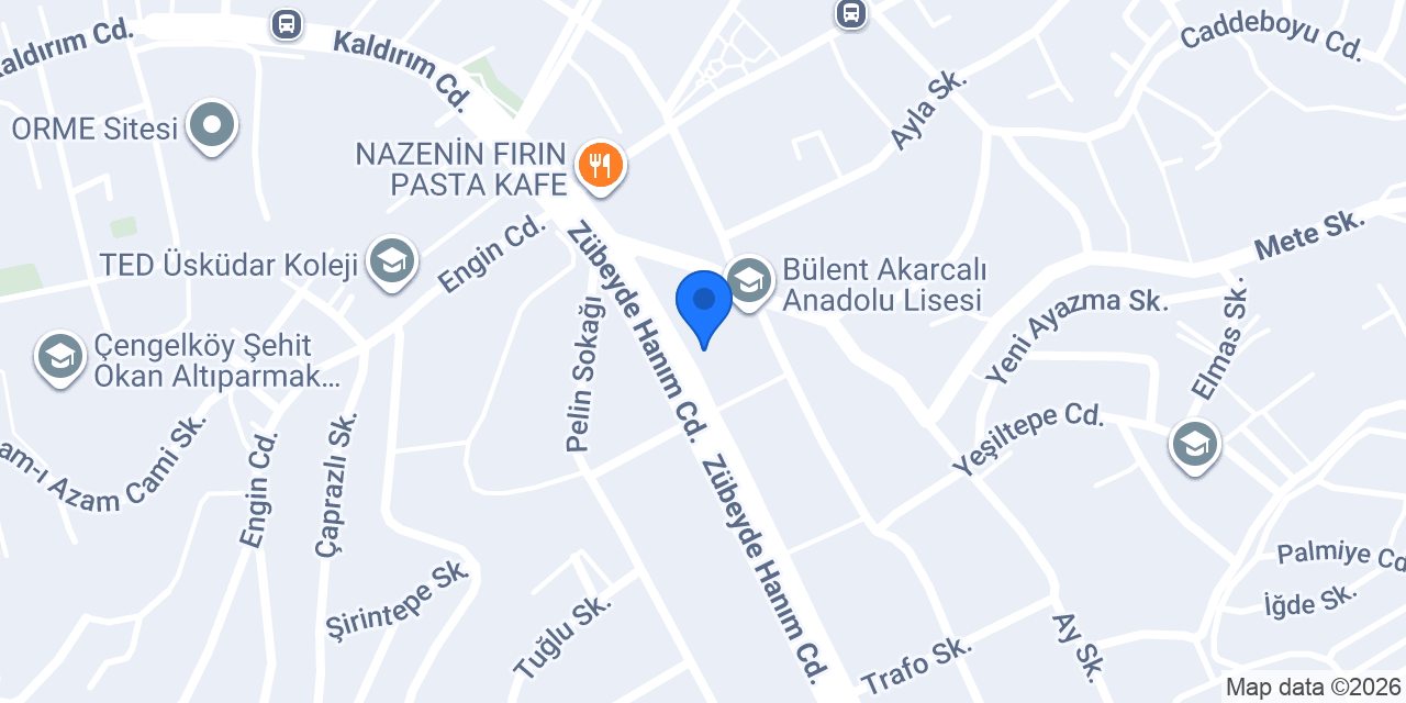 map güzellik ve bakım konumu