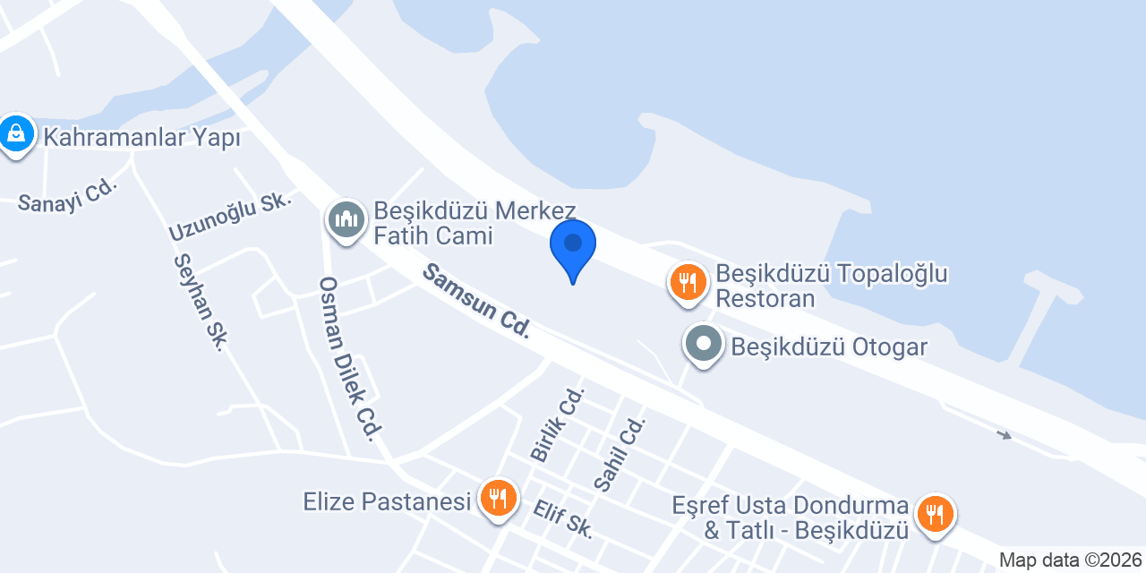 Mare Blu Hotel konumu
