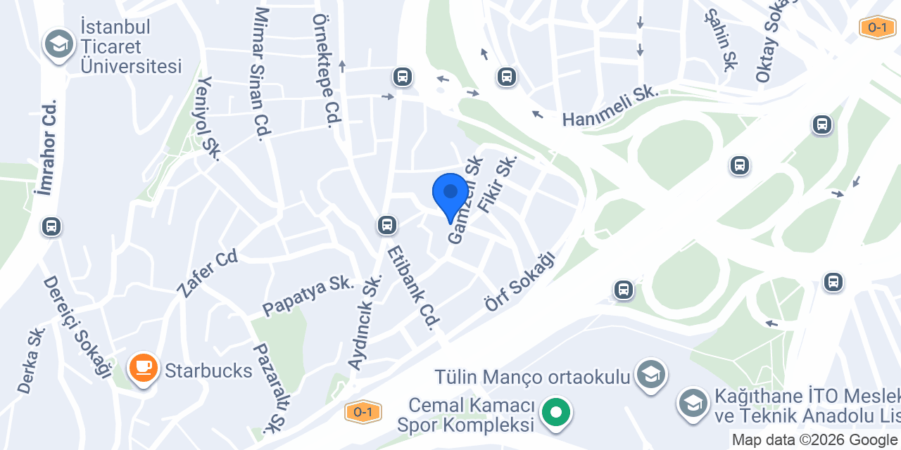 Alize Mühendislik Teknik Servis konumu