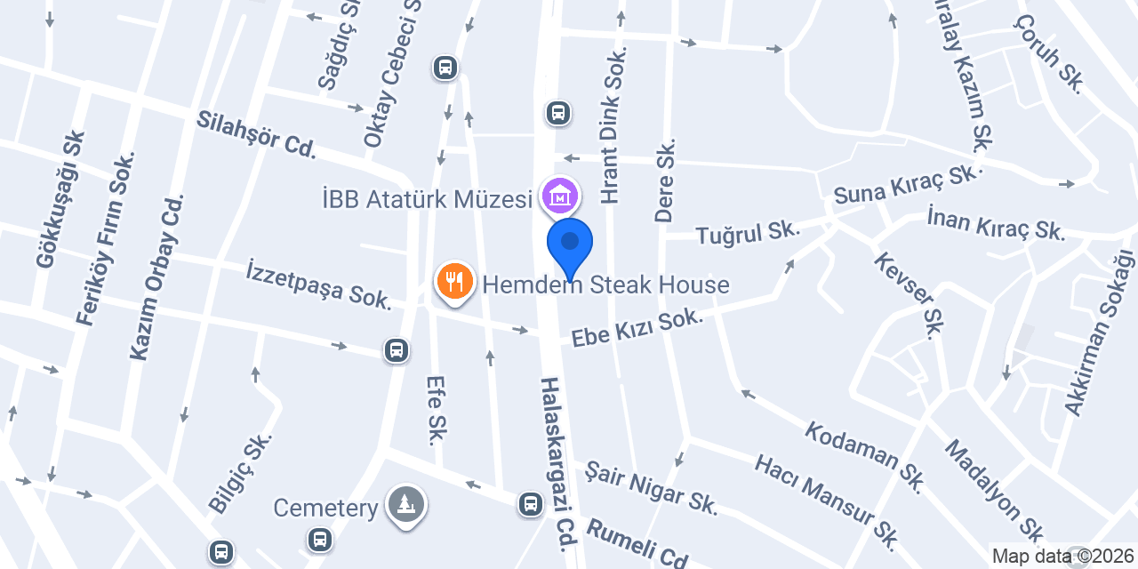 Şişli Oğuz Fen Bilimleri konumu