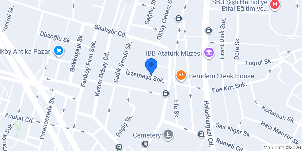 Destek Kırtasiye konumu