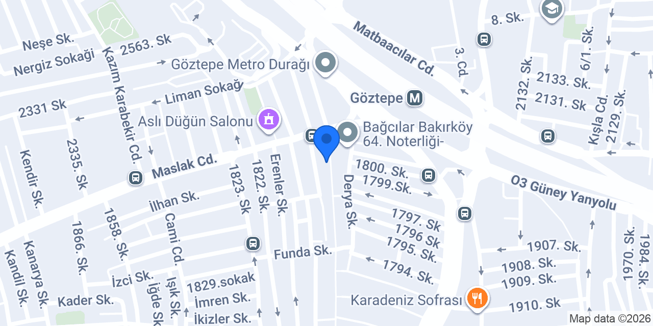 Oses Çiğköfte konumu