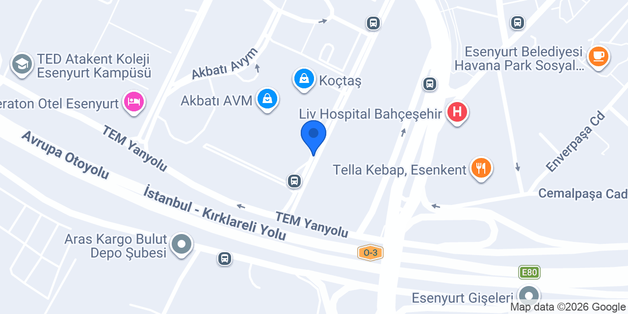 AKBATI TAKSİ konumu