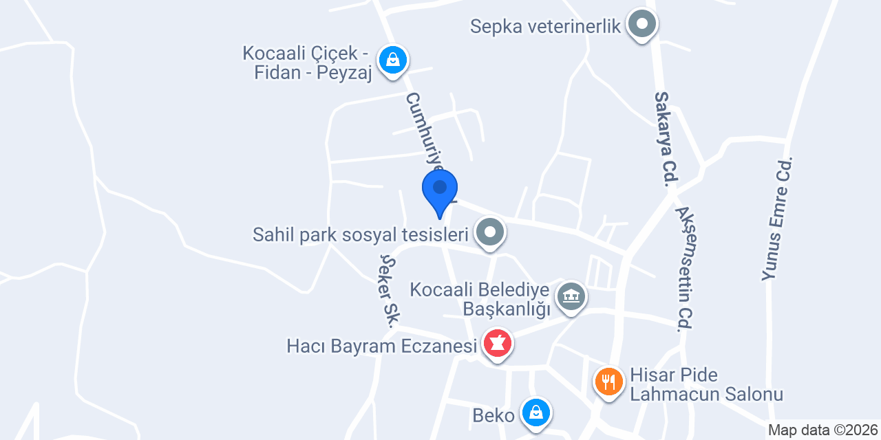 Öz Urfa Kebap konumu