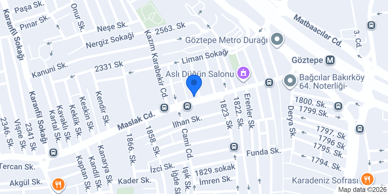Yapımarket konumu