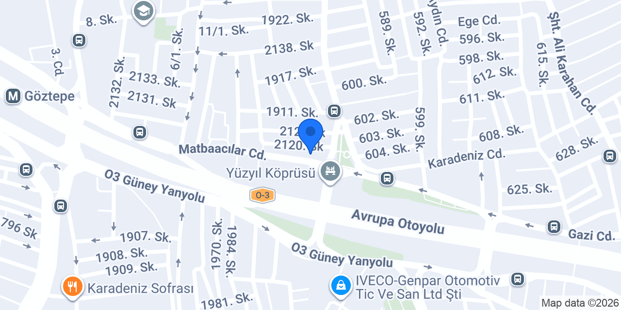 Sürpriz Çiçek Evi konumu