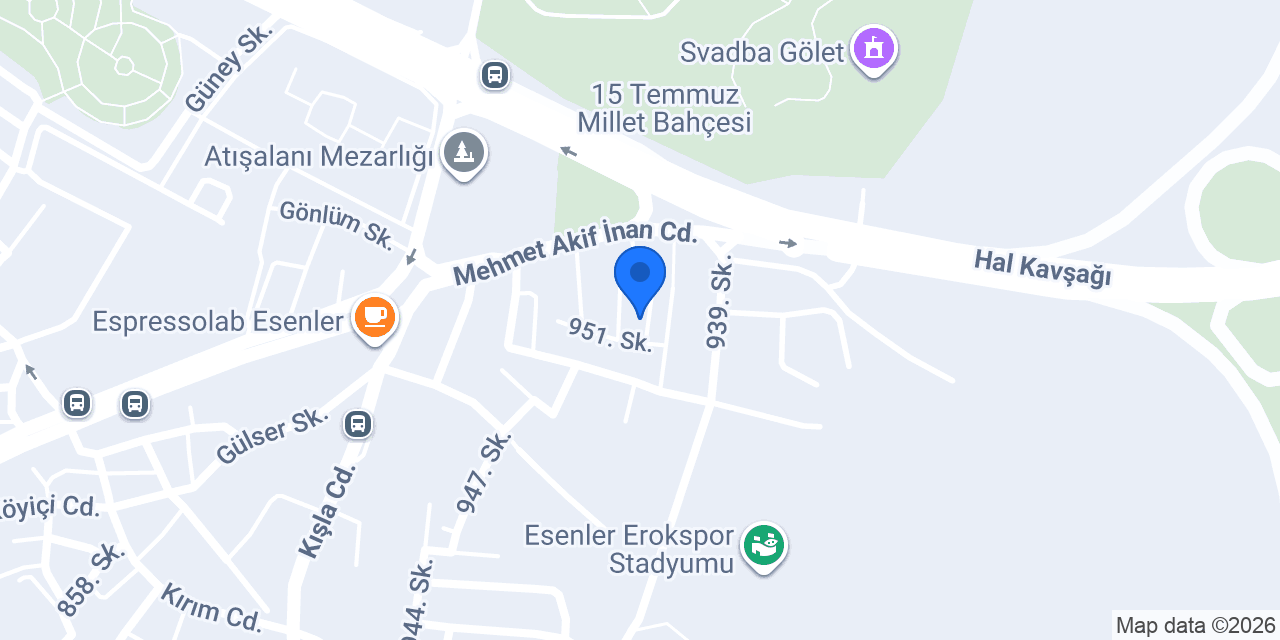 Larissa Bayan Kuaförü konumu