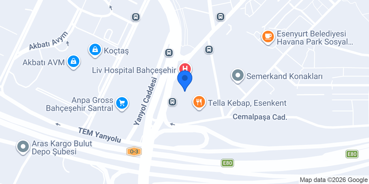 Noorzad Diş Polikliniği konumu