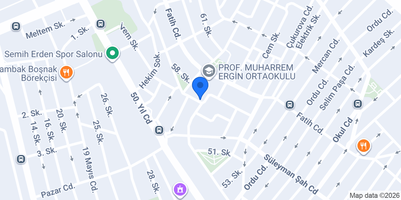 Erdem ELEKTRİK konumu