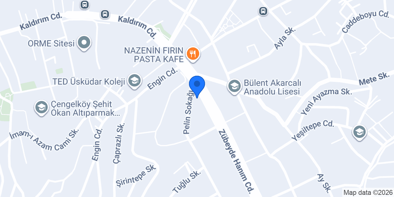 Pizzabulls Çengelköy - Üsküdar konumu