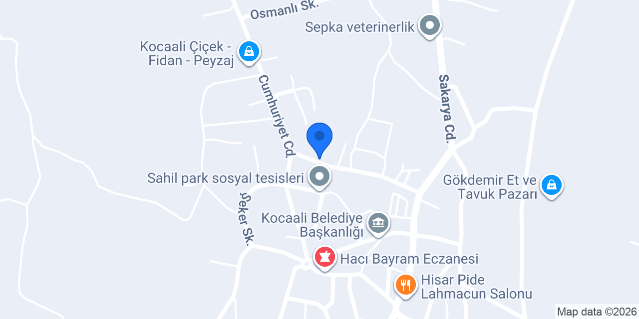 Serra Nalbur ve Hırdavat konumu